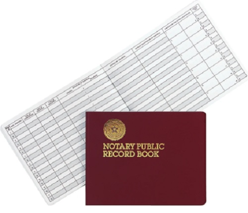 Soft Bound Notary Journal