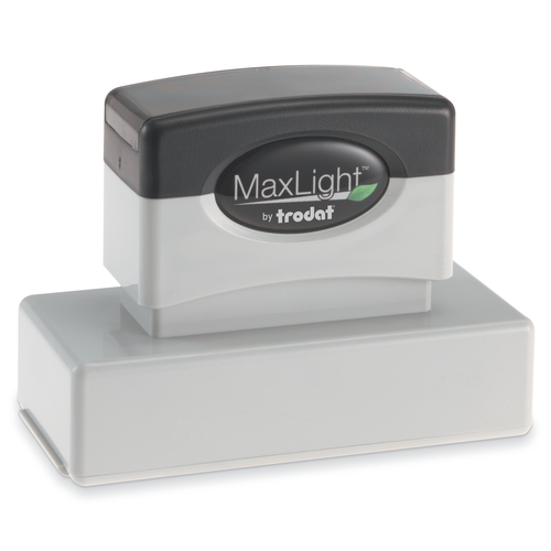 Trodat MaxLight XL2-185 Pre-Inked Rectangular Stamp